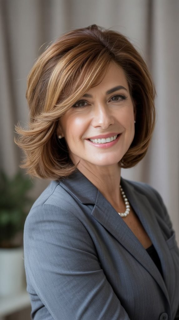 Side-Swept Layered Style