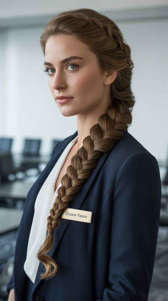  Textured French Braid