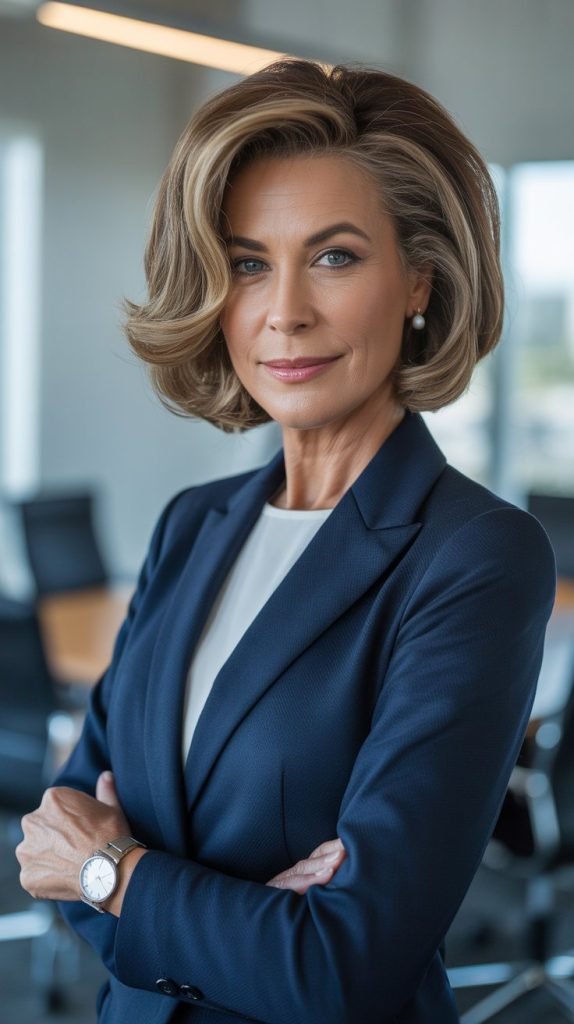 Curved Bob with Layers