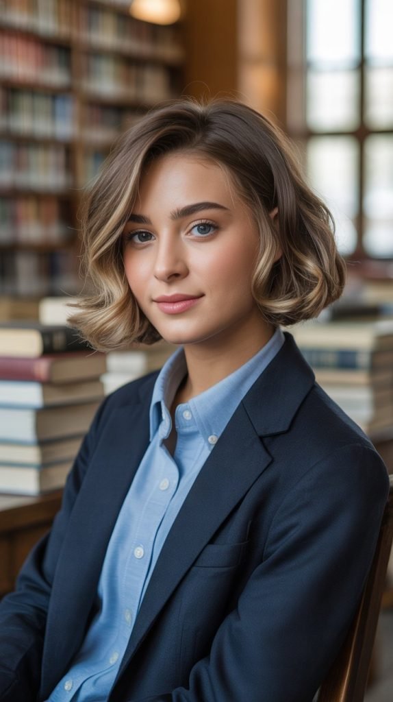 Layered Bob with Soft Waves