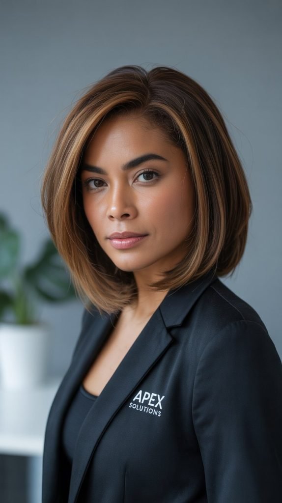 Long Layered Bob for Thick Hair