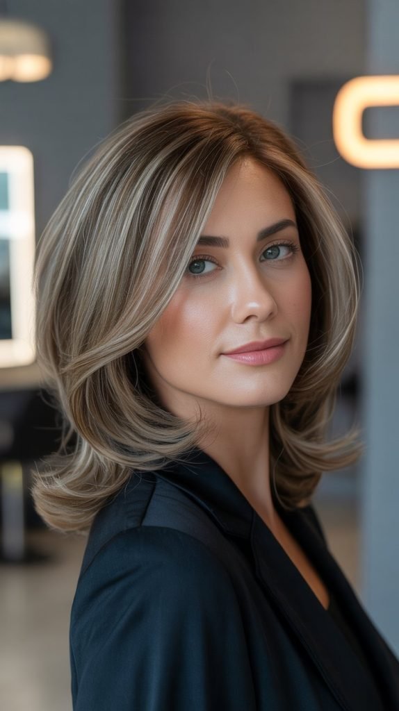  Medium Thinning Layers for Thick Hair