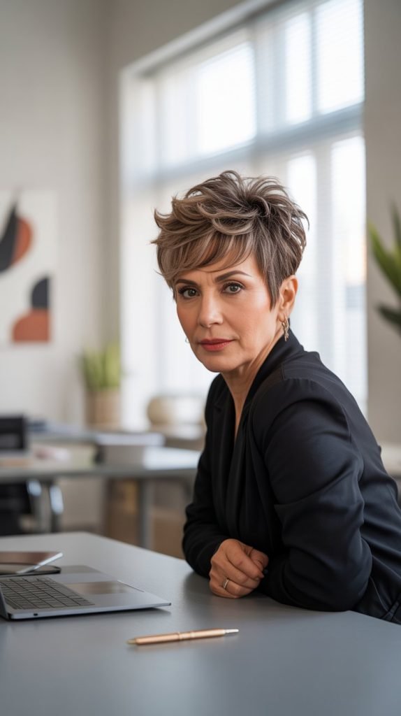 Stacked Pixie with Texture