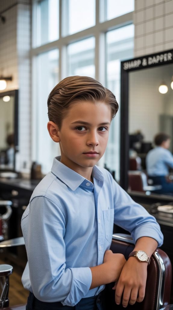 The Classic Side Part