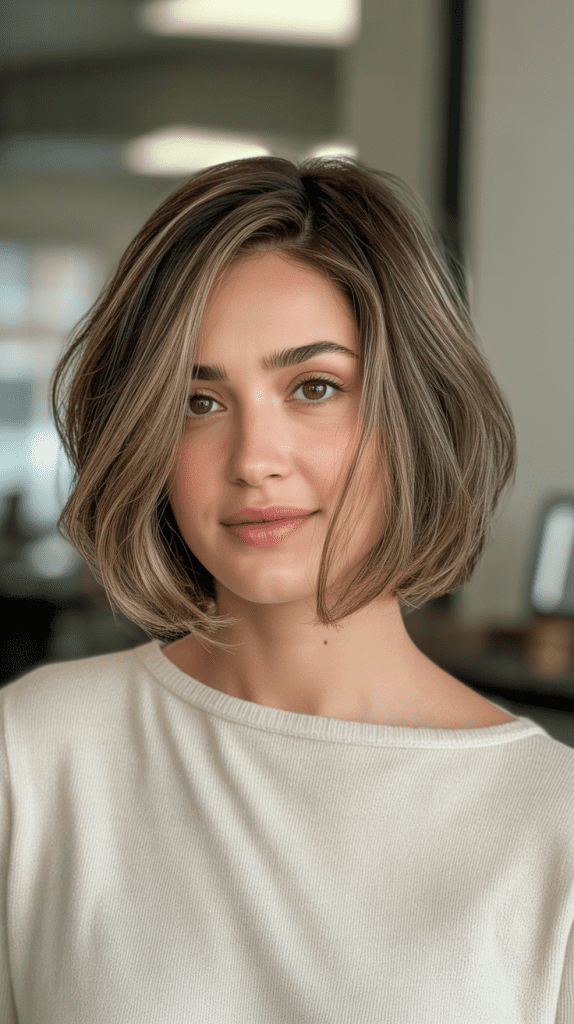 Chin-Length Bob with Texture