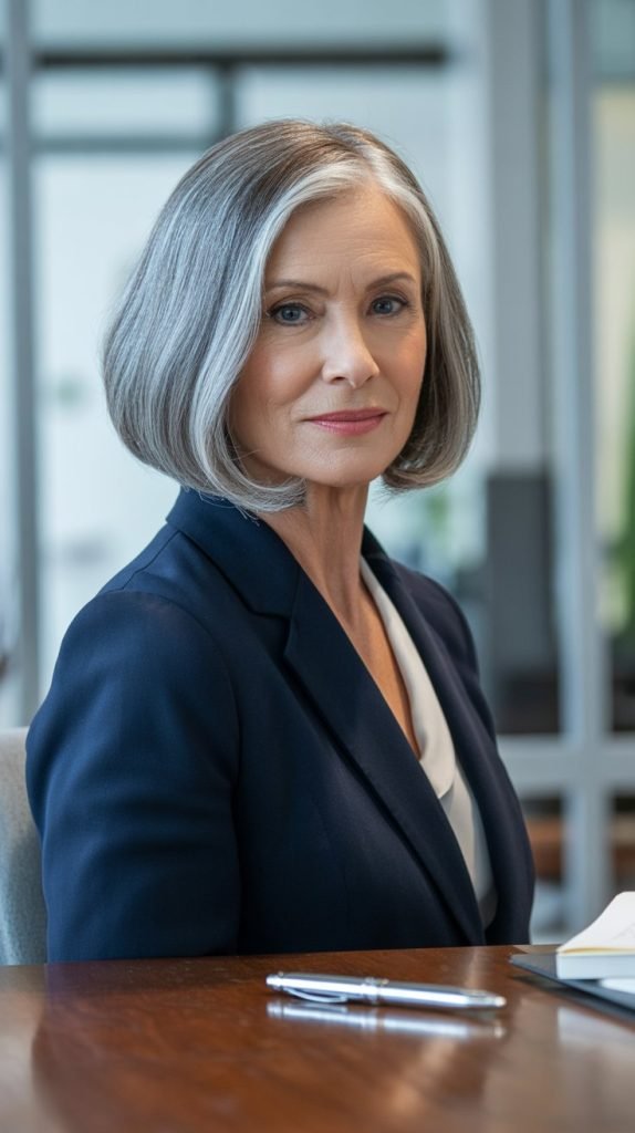 Sleek Bob with Internal Layers