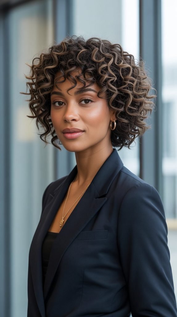 Textured Bob with Natural Volume