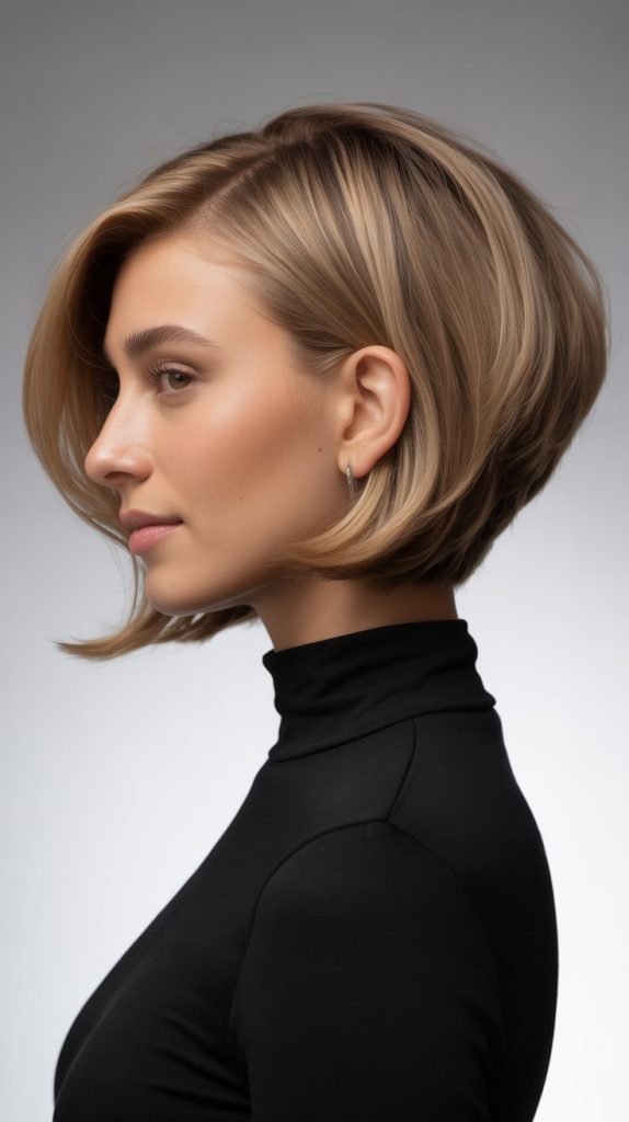 Graduated Bob with Stacked Layers