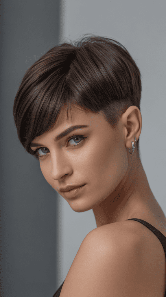  Sophisticated Edge Pixie with Subtle Undercut