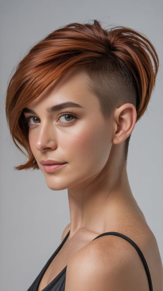 Side-Swept Undercut Pixie