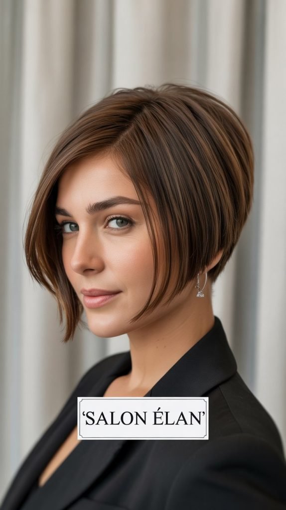  Stacked Bob with Graduated Layers