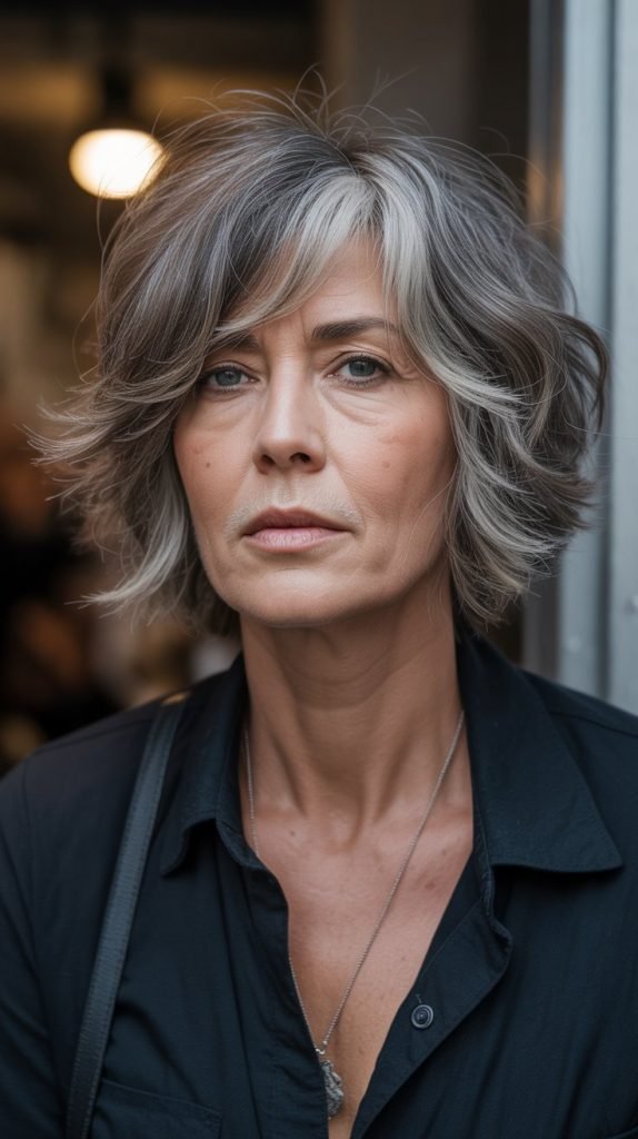 Shaggy Bob with Movement