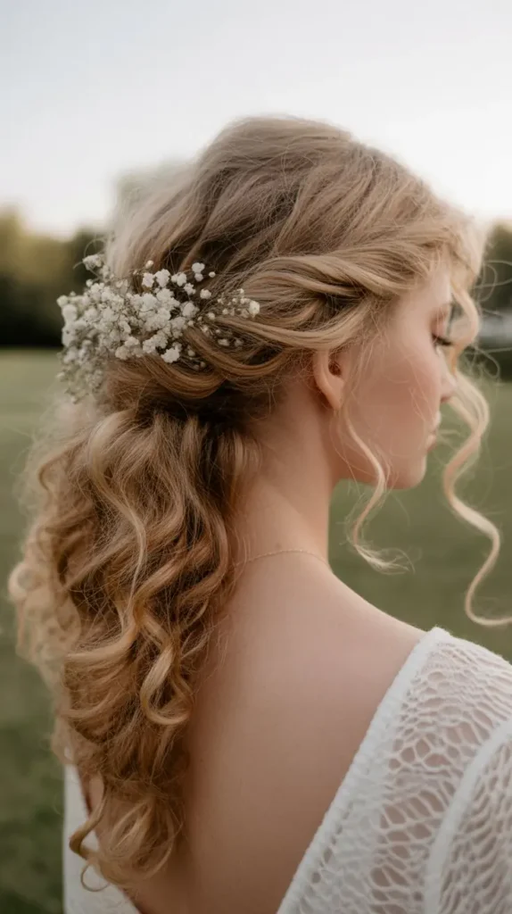  Bohemian Loose Updo