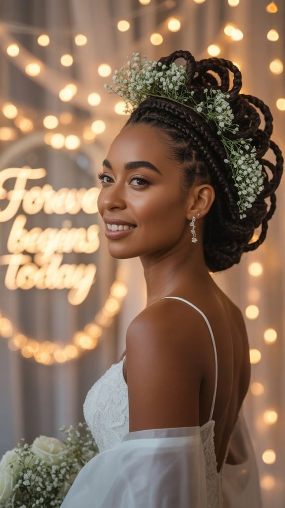 Braided Crown Styles