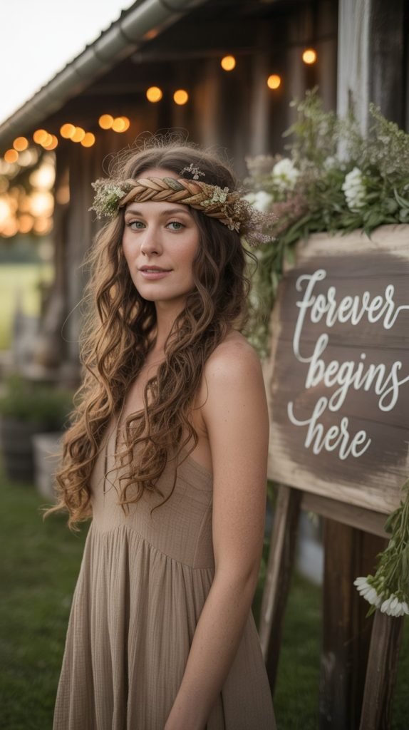 Textured Crown Braid