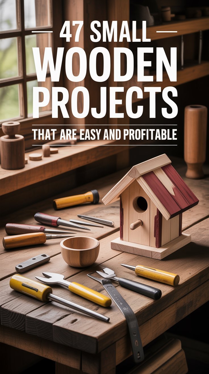 Small Wooden Projects That Are Easy and Profitable
