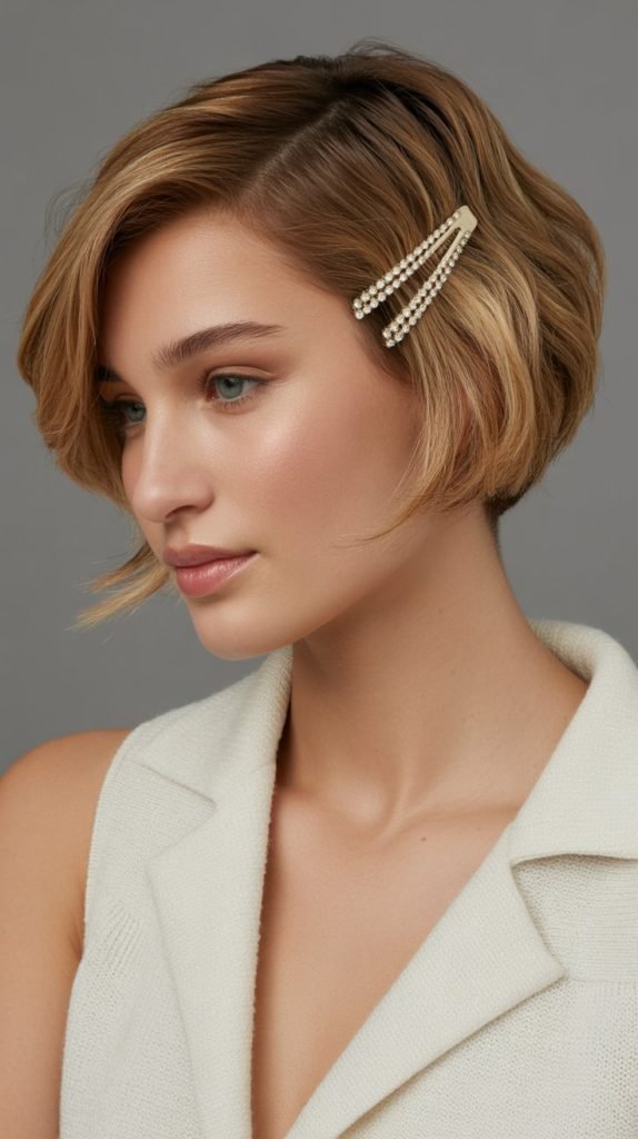 . Swept Fringe Style