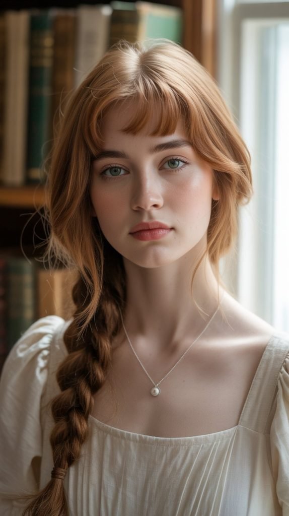 Long Hair with Wispy Bangs