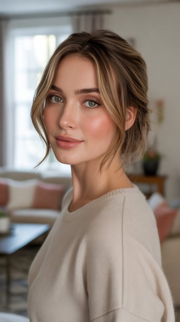 Face-Framing Shoulder Layers