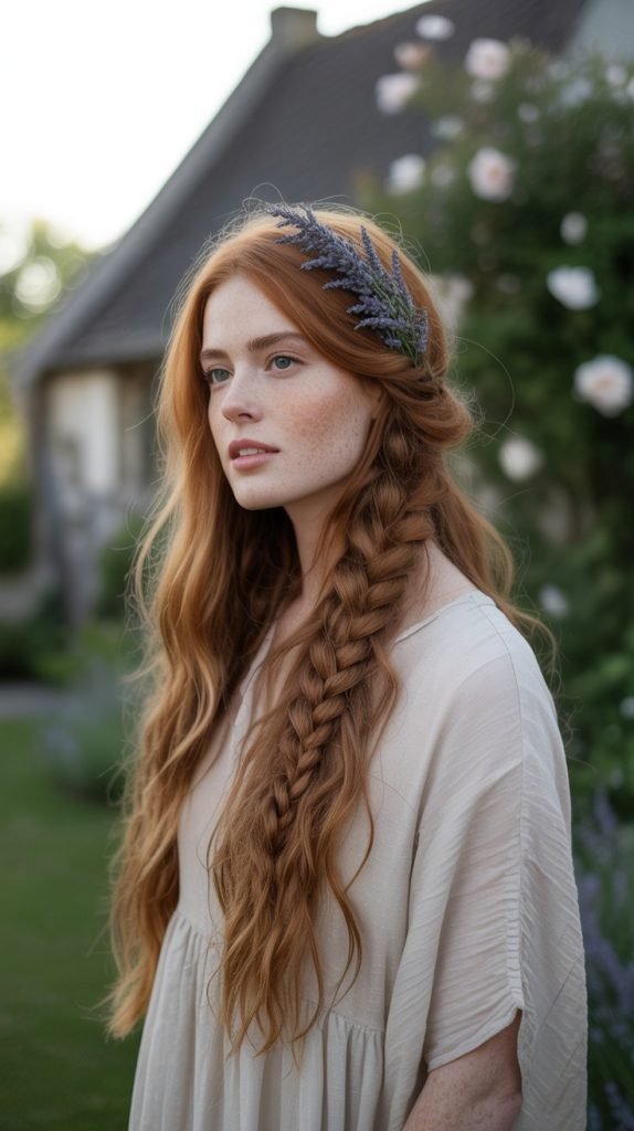 Waterfall Braid Romance