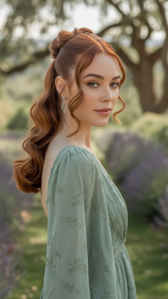 Half-Up Twisted Style