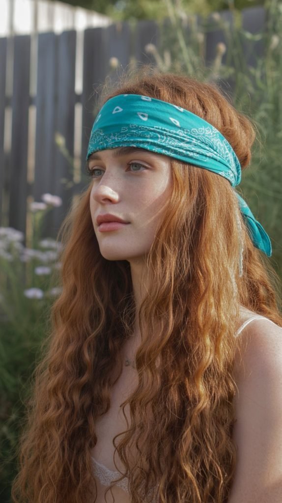 Long Hair Bohemian Wrap