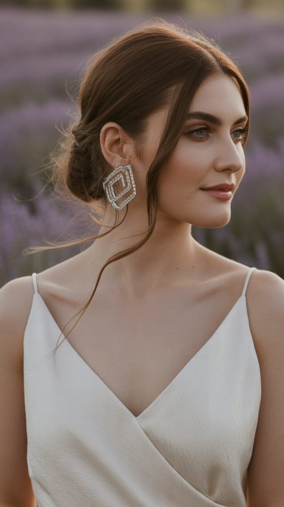  Twisted Side Bun Half-Up