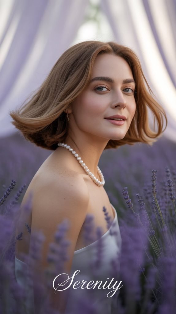 Medium Flowing Cut for Round Faces