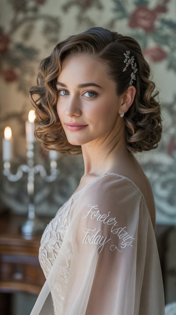  Side-Braided Chignon