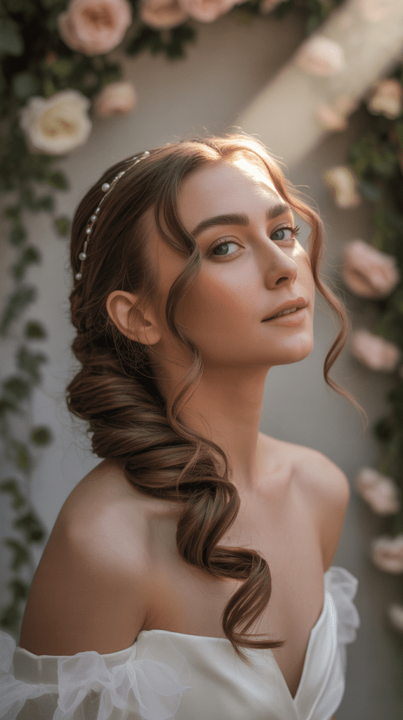 The Waterfall Twist Updo