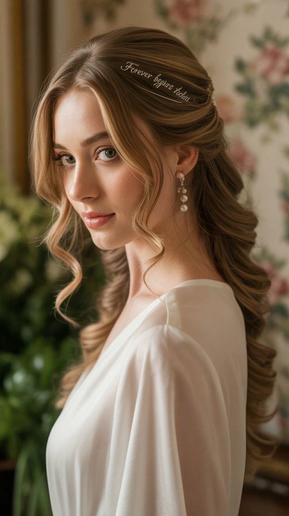 Vintage Chignon Half-Up