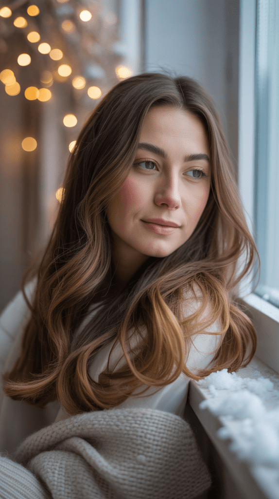 Golden Brown Highlights