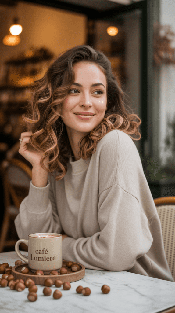 Hazelnut Swirl Highlights