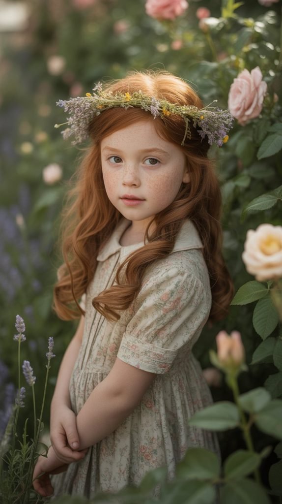 Twisted Crown with Flowers