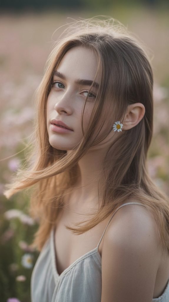 Long Hair Wispy Layers