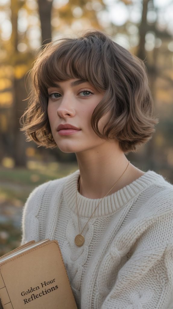 Wispy Shag with Curtain Bangs