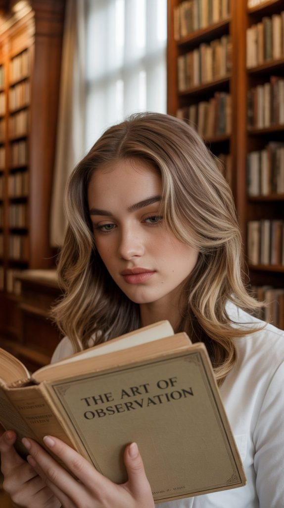 Mahogany-Touched Blonde