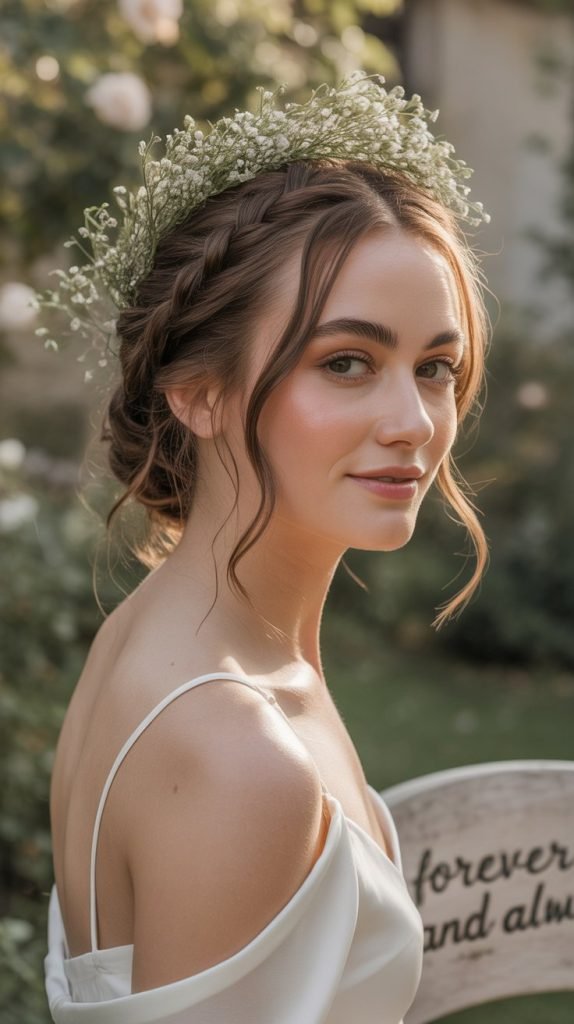 Braided Halo Half-Up