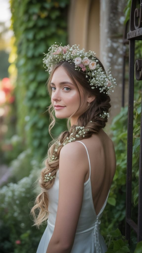 Twisted Rope Braid Half-Up