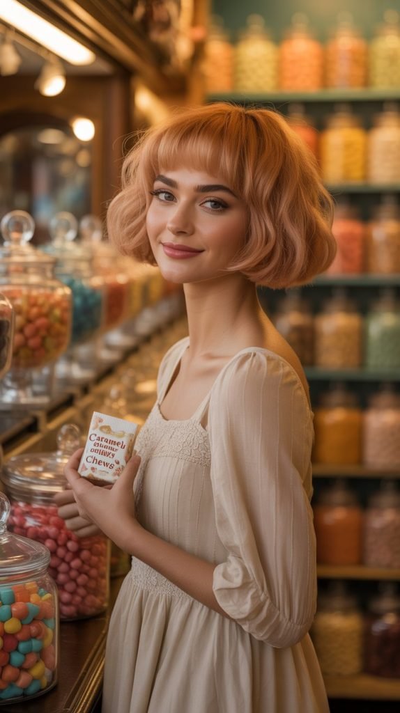 . Butterscotch Blonde Bobs