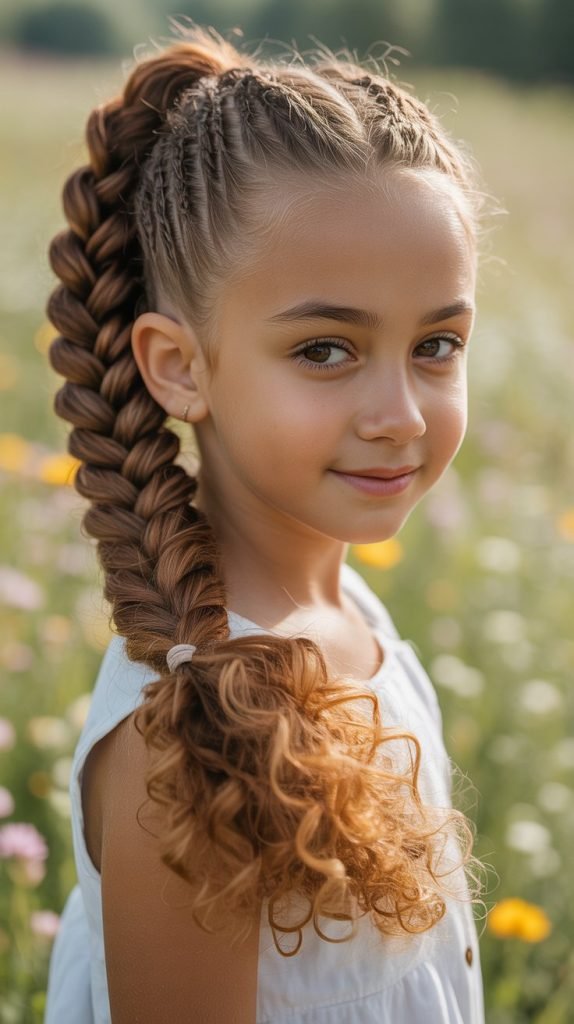 Rope Braid Ponytail