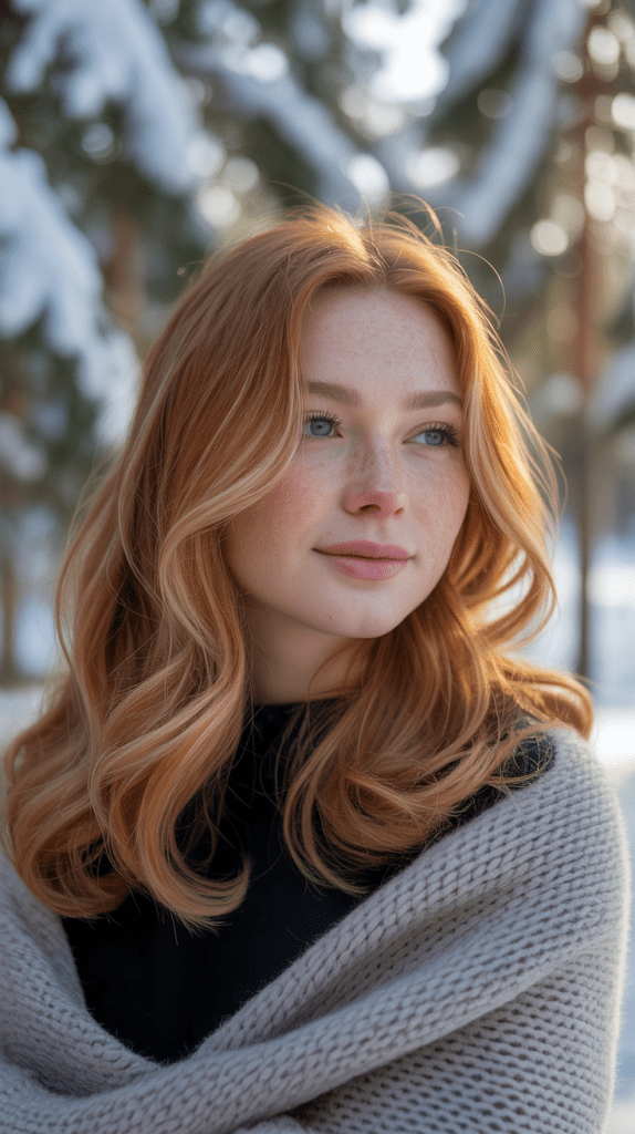 Strawberry Blonde Highlights