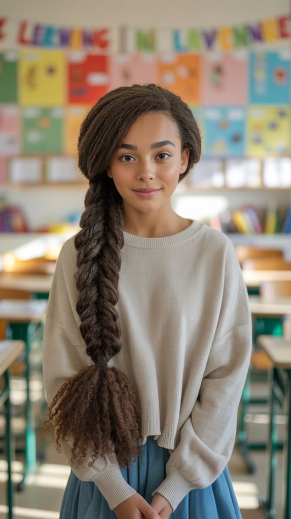 Classic Three-Strand French Braid