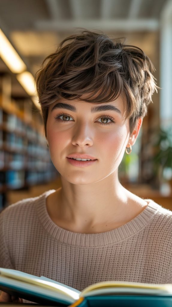 Textured Pixie Cut