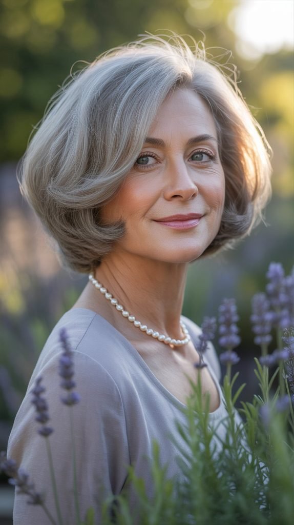  Rounded Bob with Soft Edges