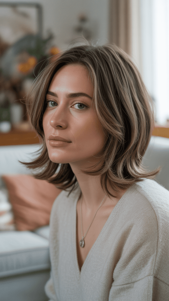  Face-Framing Medium Layers