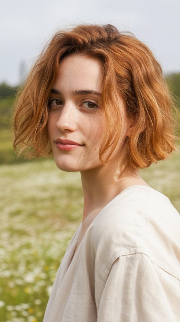 Tousled Shoulder Length