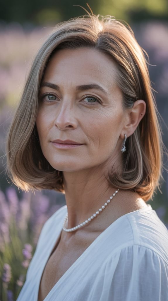 Straight Hair with Soft Layers