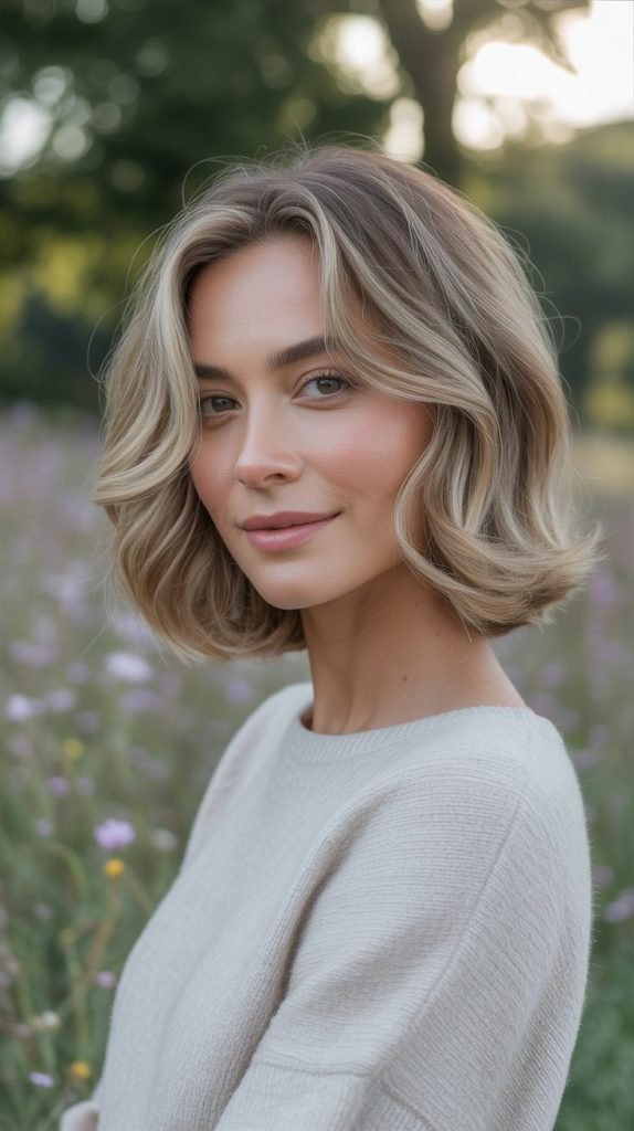 Long Bob with Soft Layers