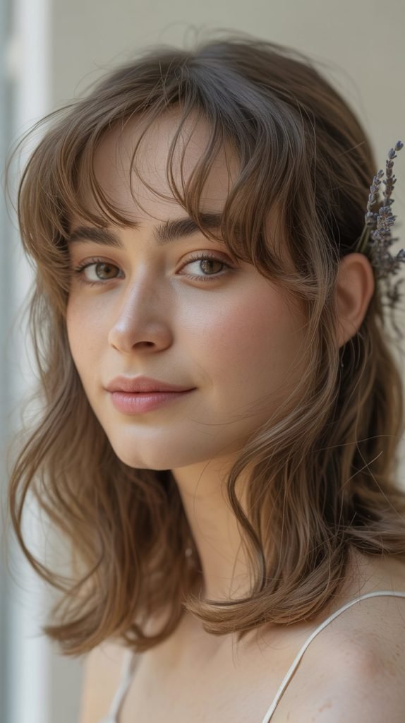  Wispy Bangs with Layers